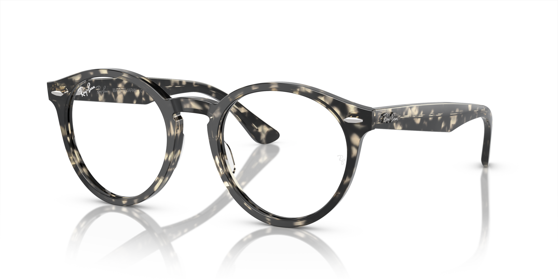 LARRY OPTICS — Grey Havana / Clear