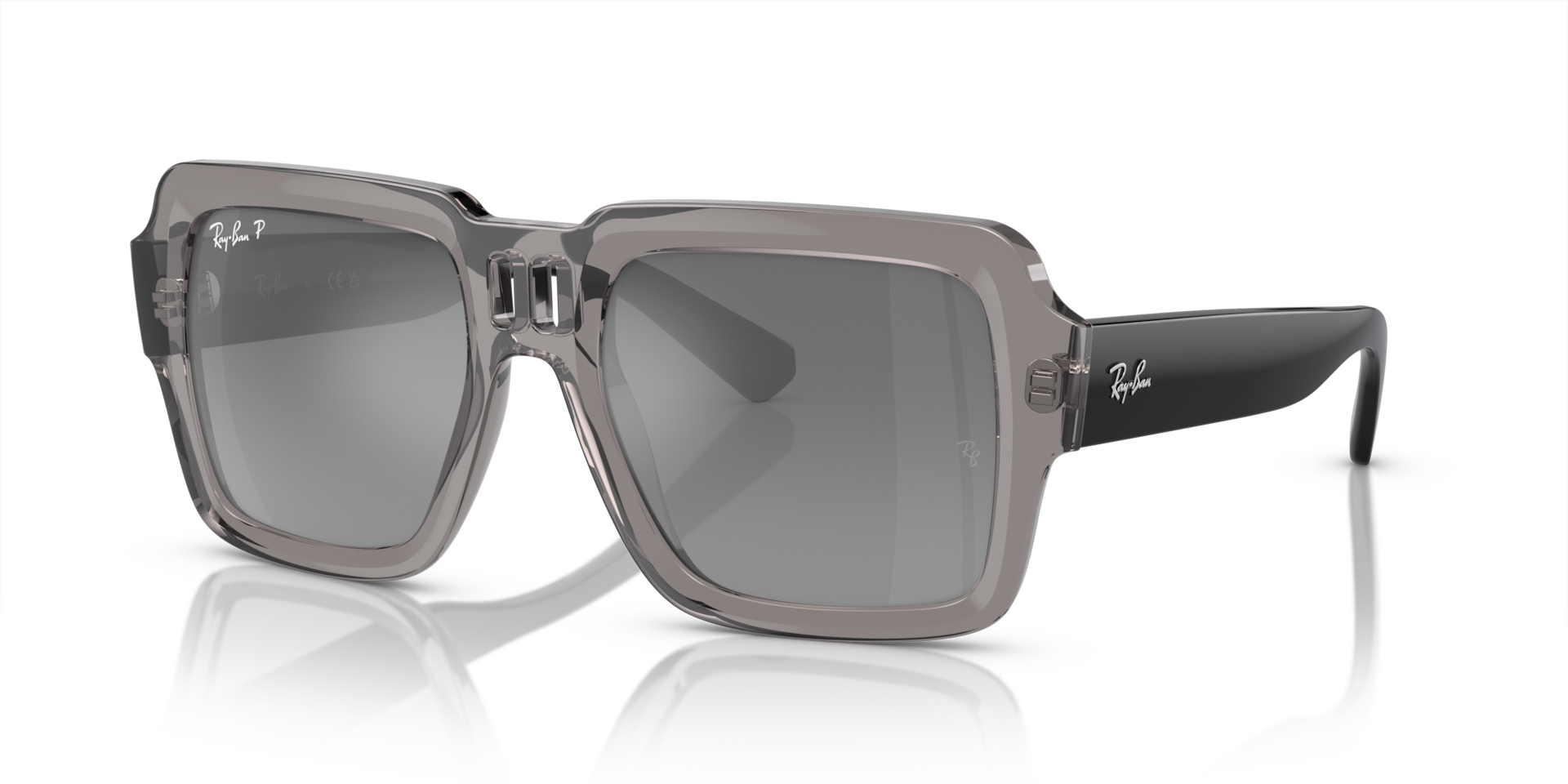 MAGELLAN BIO-BASED: Transparent Grey / Silver & Grey Polarized