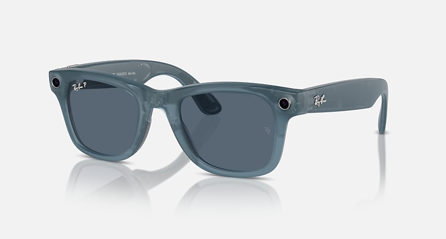 Wayfarer Gen 1, Jeans · Dusty Blue Polarized: Quarter