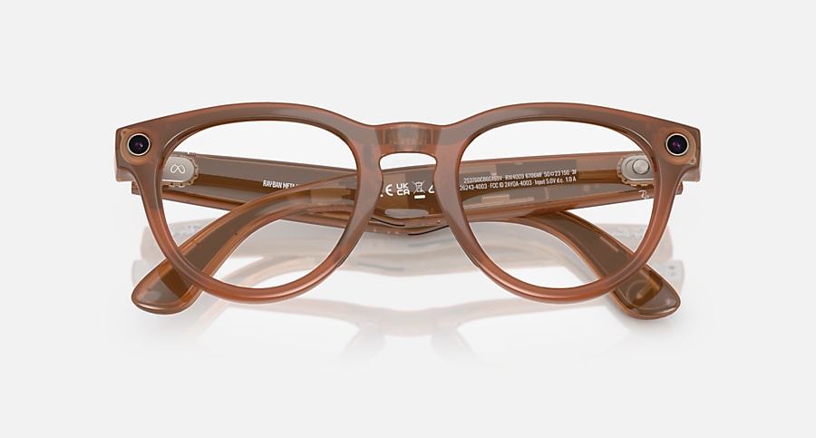 Headliner Gen 1, Caramel · Clear/Sapphire: Closed Front