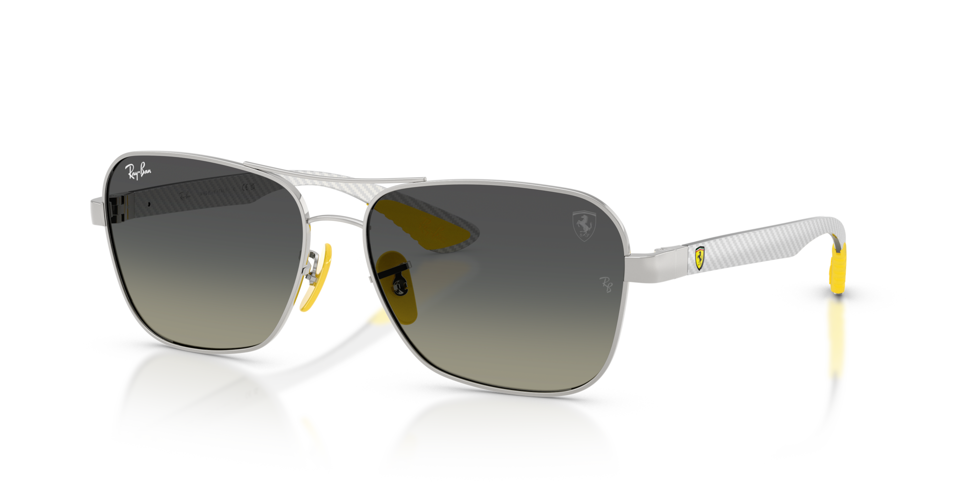 RB8336M SCUDERIA FERRARI COLLECTION — Silver / Grey Gradient