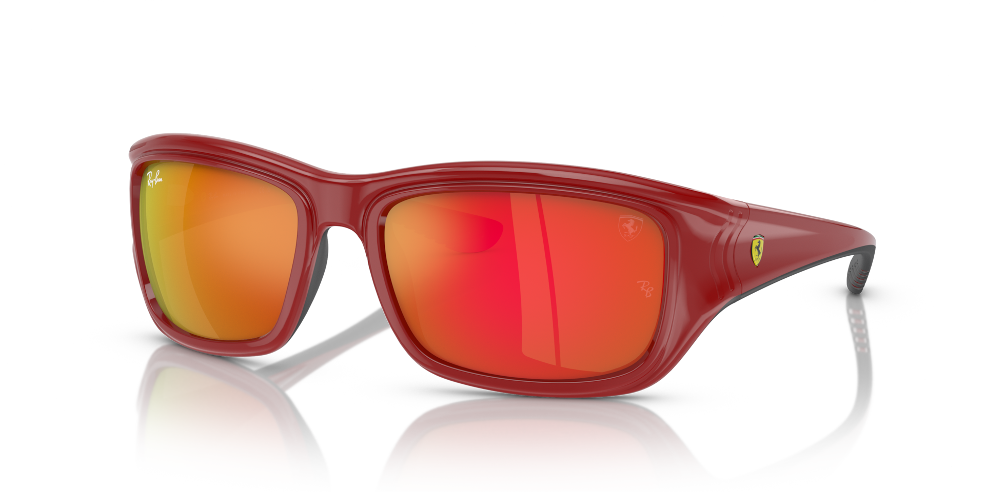 RB4405M SCUDERIA FERRARI COLLECTION: Red On Black / Orange