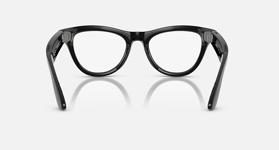 Skyler Gen 1, Black · Clear/Amethyst: Back