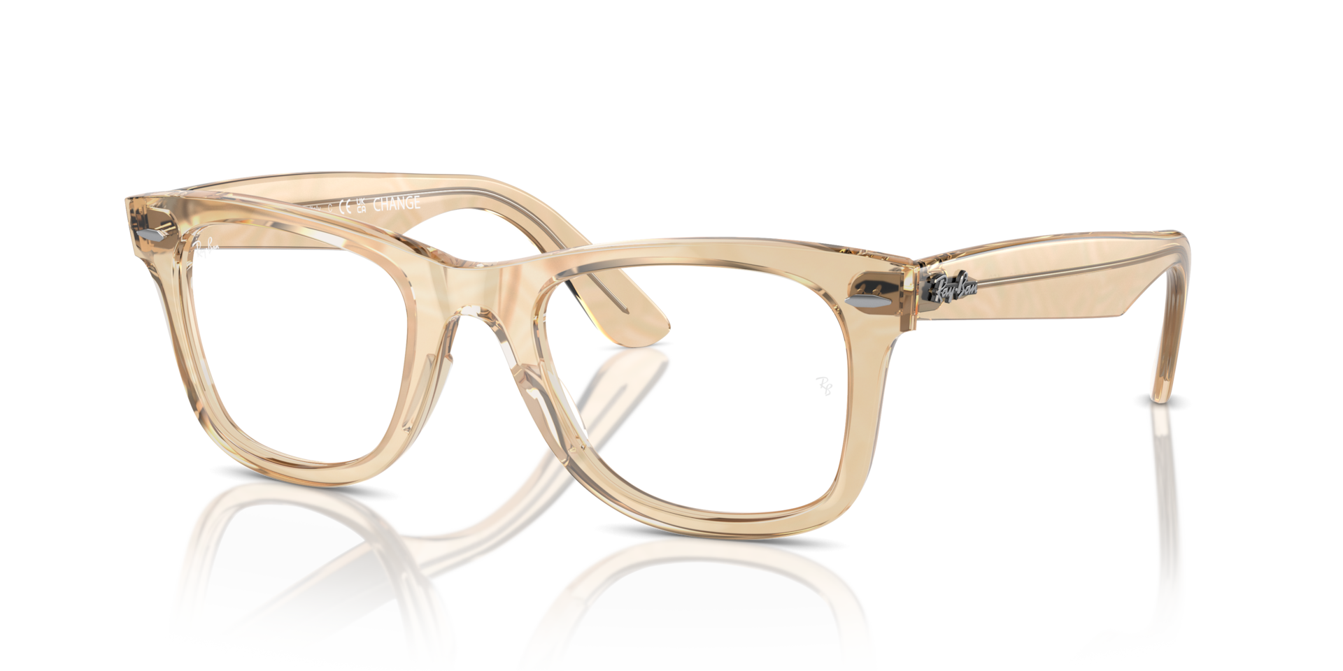 WAYFARER EASE OPTICS CHANGE LIMITED — Photo Waves Brown / Demo Lens