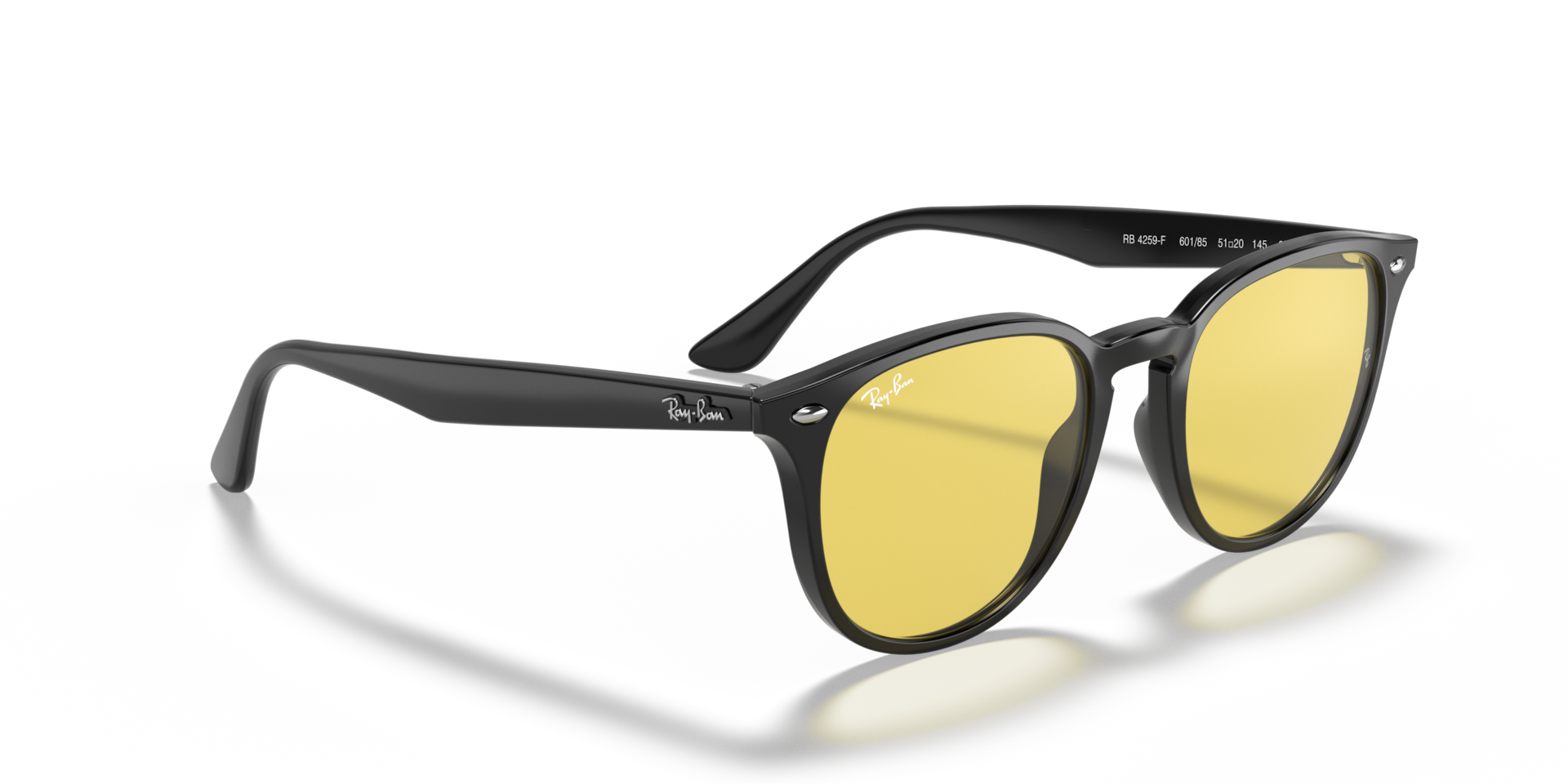 RB4259 Sunglasses in Black and Yellow Classic (53-20) - RB4259F