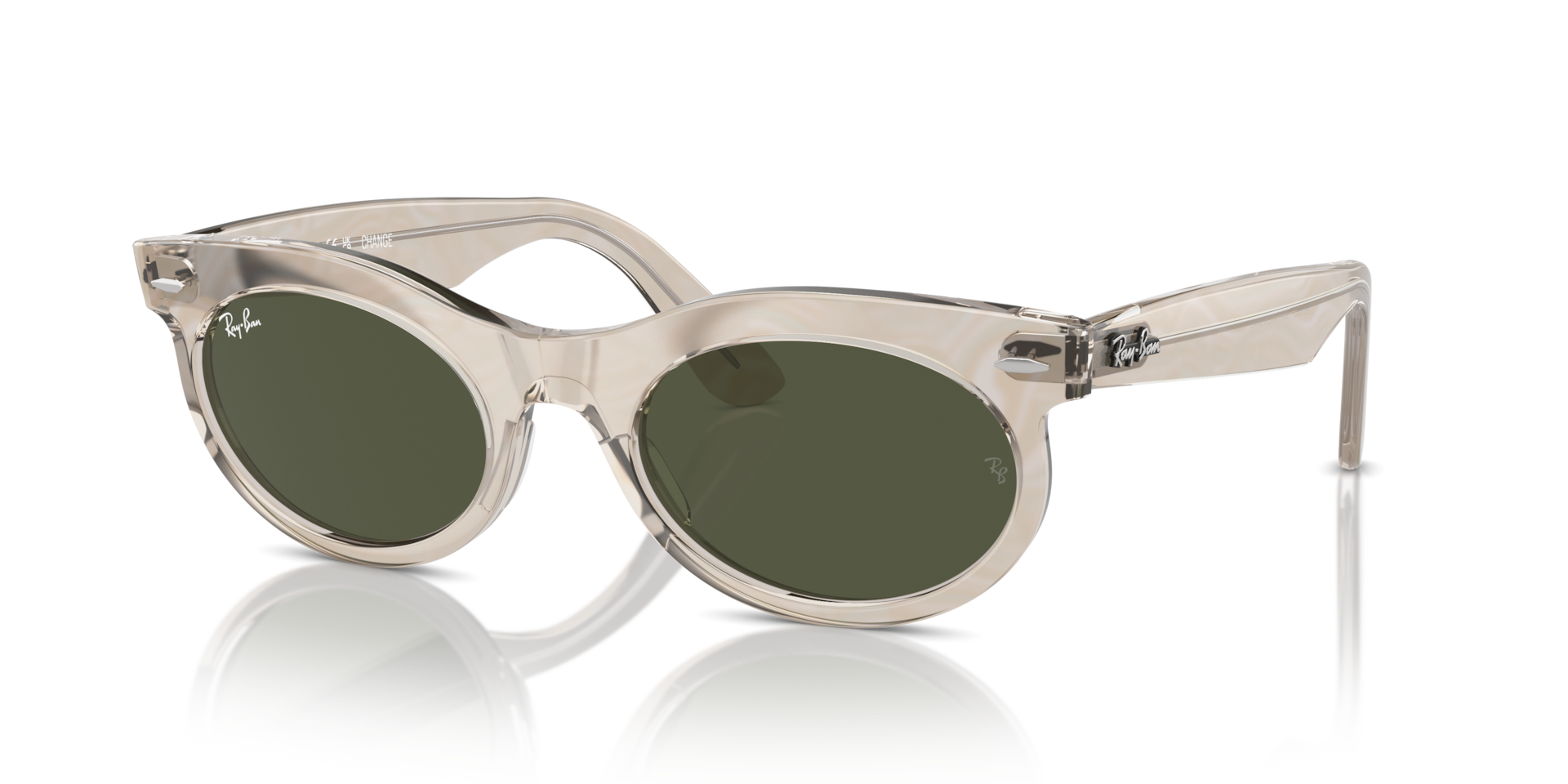 WAYFARER OVAL CHANGE — Photo Waves Grey / Green