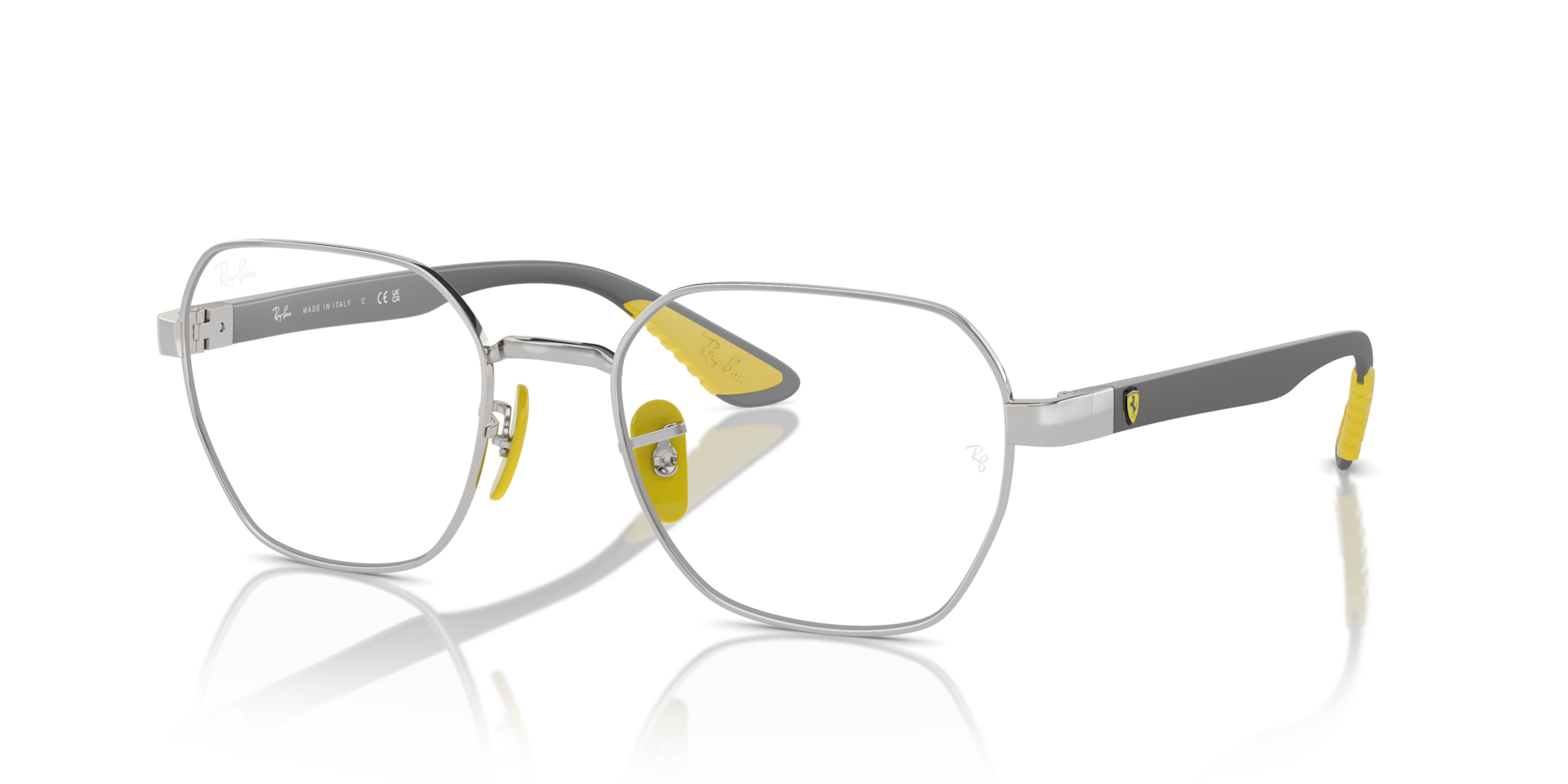 RB6594M OPTICS SCUDERIA FERRARI COLLECTION — Silver / Clear