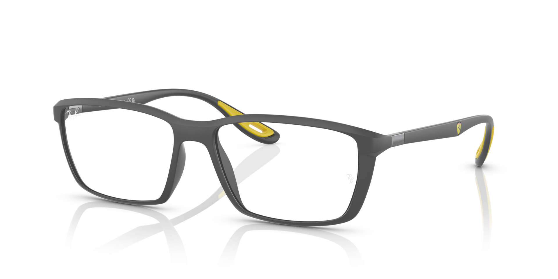 RB7213M OPTICS SCUDERIA FERRARI COLLECTION — Grey / Clear