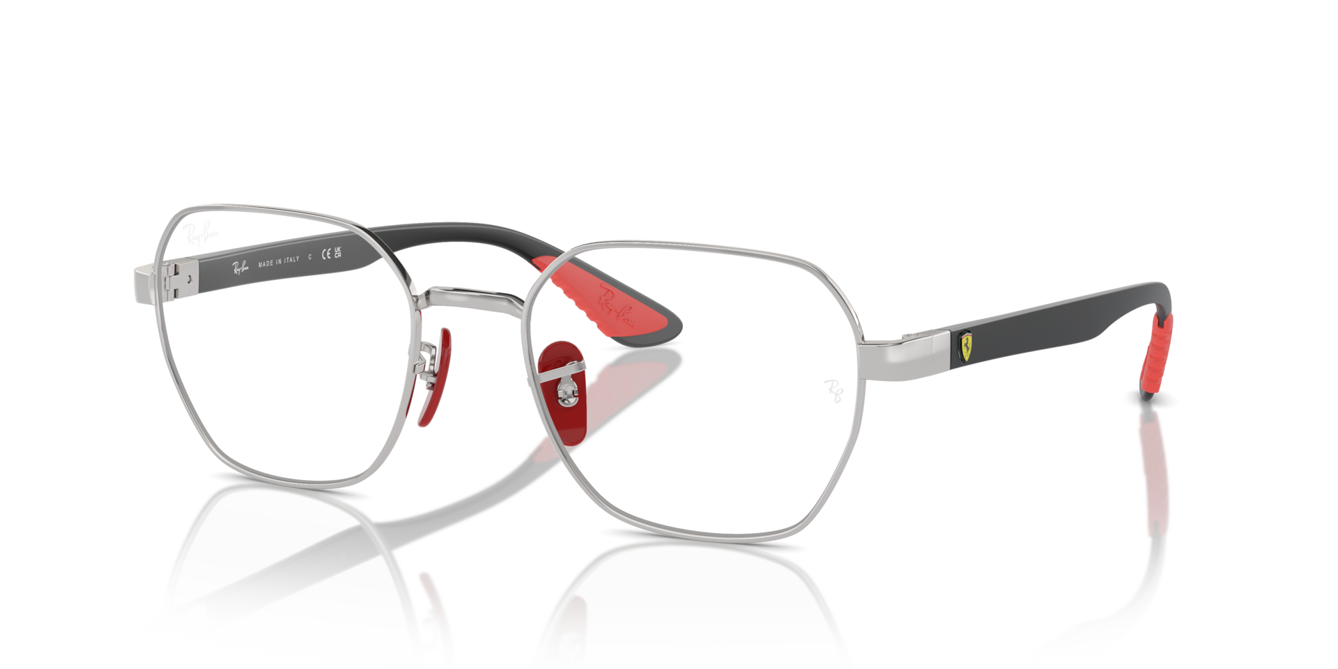RB6594M OPTICS SCUDERIA FERRARI COLLECTION — Silver / Clear