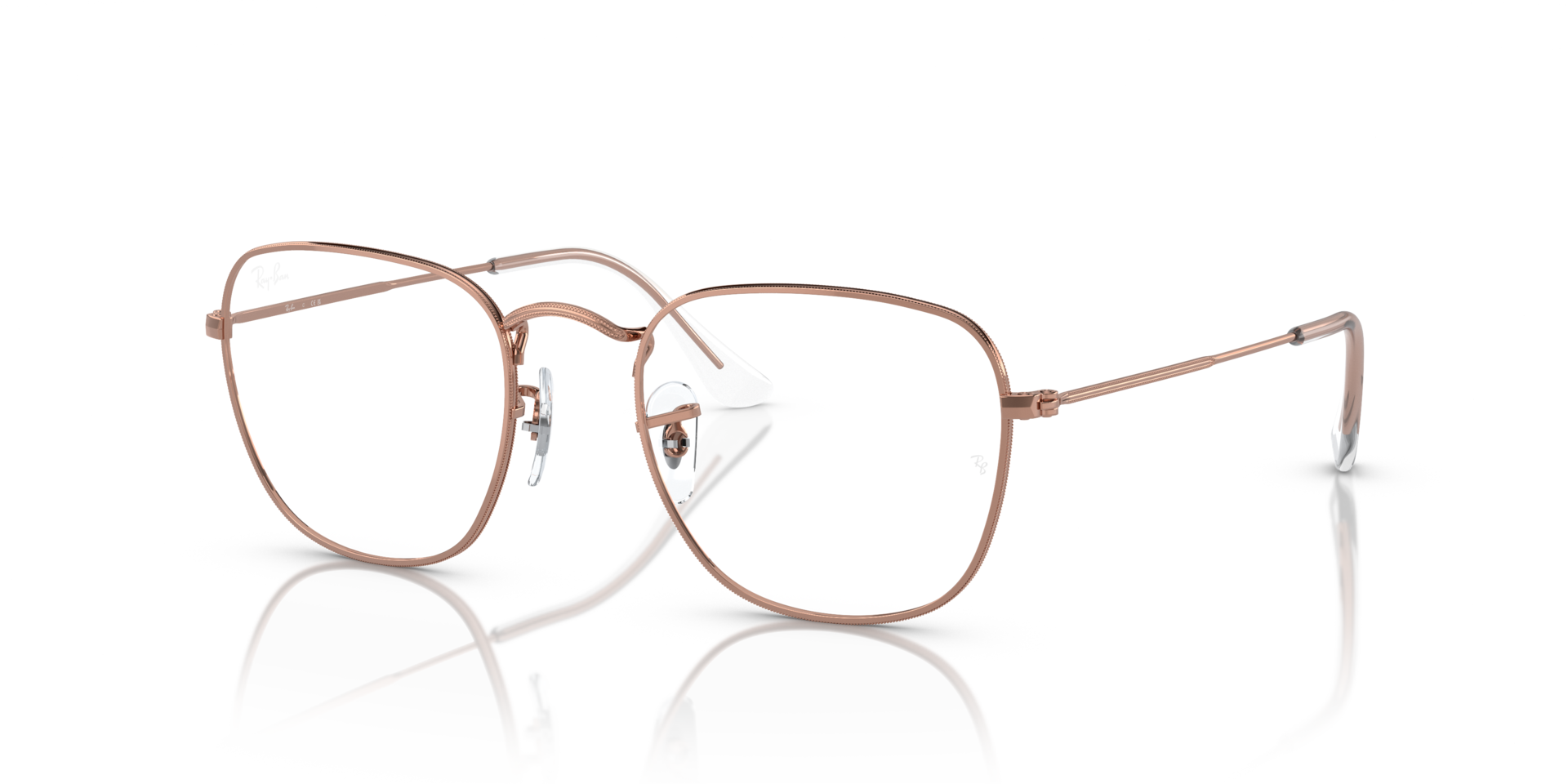 FRANK OPTICS ROSE GOLD — Rose Gold / Clear