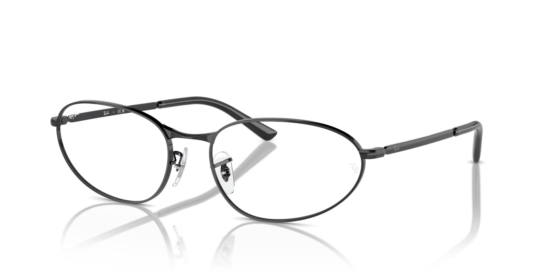 RB3734V OPTICS — Black / Clear