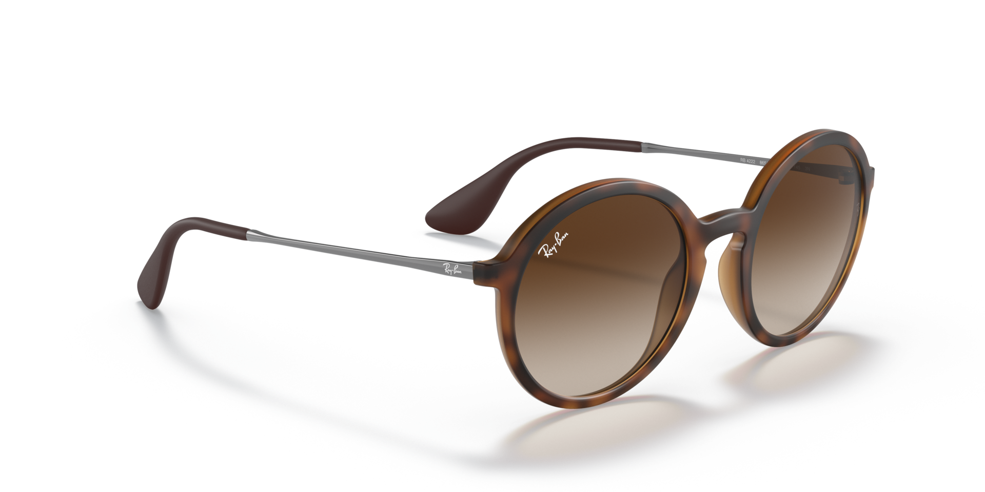 RB4222 Sunglasses in Havana and Brown Gradient (50-21 