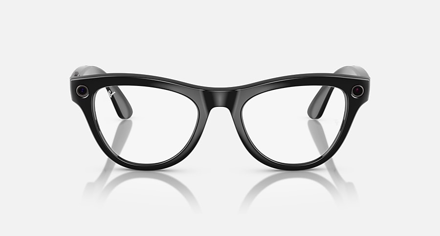 Skyler Gen 1, Black · Clear/Cerulean Blue: Front