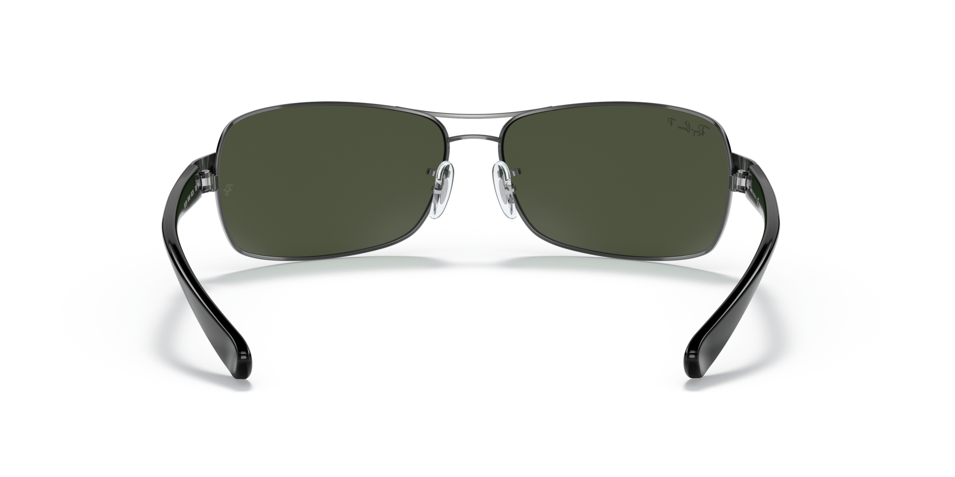 RB3379 Polarized Sunglasses in Gunmetal and G-15 Green Polarized