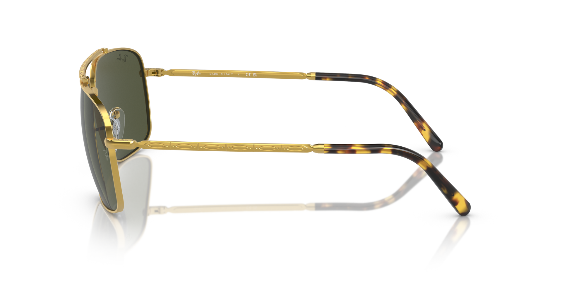 RB3796 Sunglasses in Gold and Green - RB3796 | Ray-Ban® US