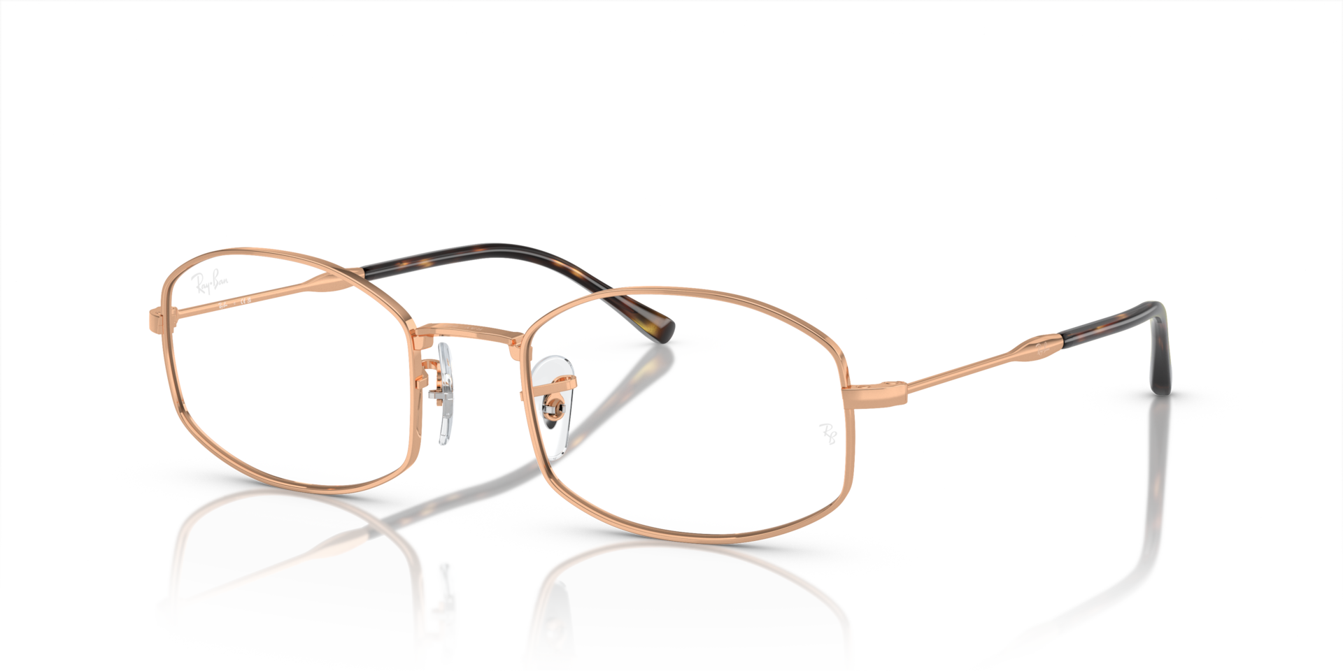 RB6510 OPTICS — Rose Gold / Clear