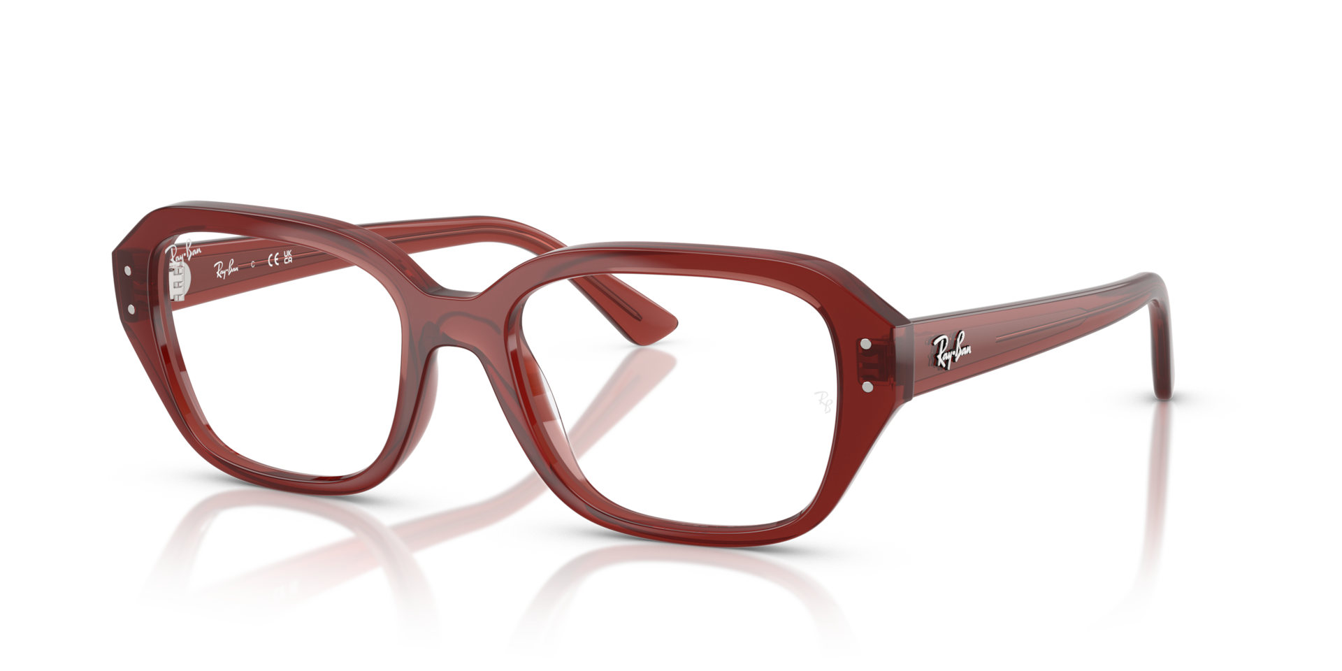 SHEA OPTICS BIO-BASED — Rusty Brown / Clear