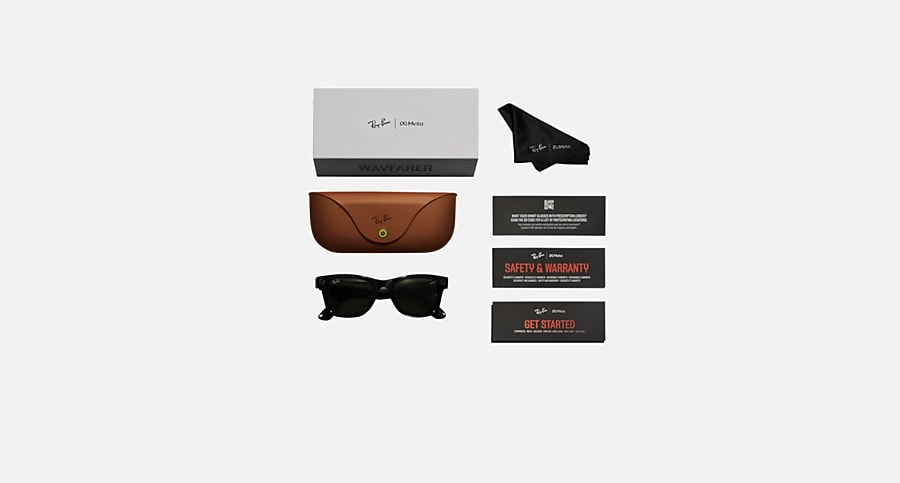 Wayfarer Gen 1, Black · G-15 Green: Packaging